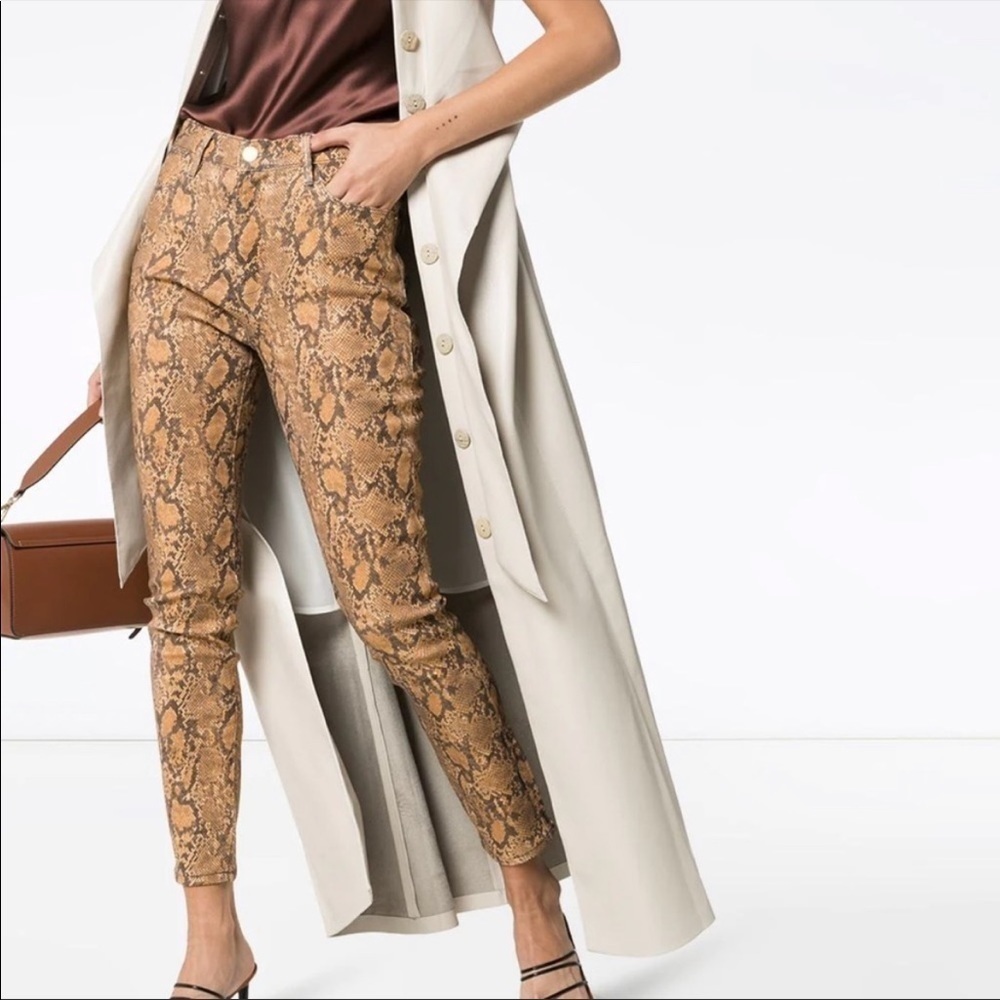 Frame Le High Skinny Crop Jeans